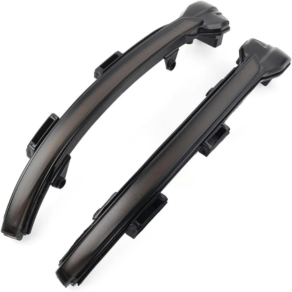 Intermitentes Dinámicos LED para Audi A3 / Golf MK7 / Seat León MK3 (Negro Brillo)
