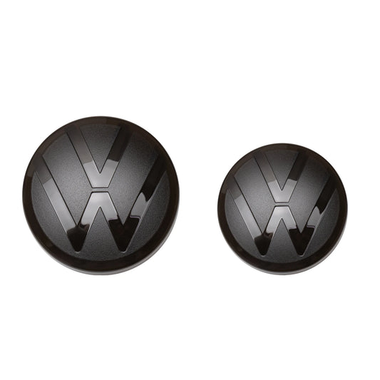 Emblema Logo Volkswagen Negro Brillo para Golf (Compatible ACC)