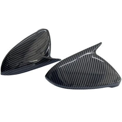 Carcasas de Retrovisor para Volkswagen Golf MK7 7.5 GTI R GTD (Negro Brillo / Fibra de Carbono)