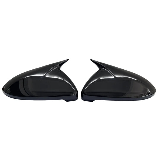 Carcasas de Retrovisor para Volkswagen Golf MK7 7.5 GTI R GTD (Negro Brillo / Fibra de Carbono)