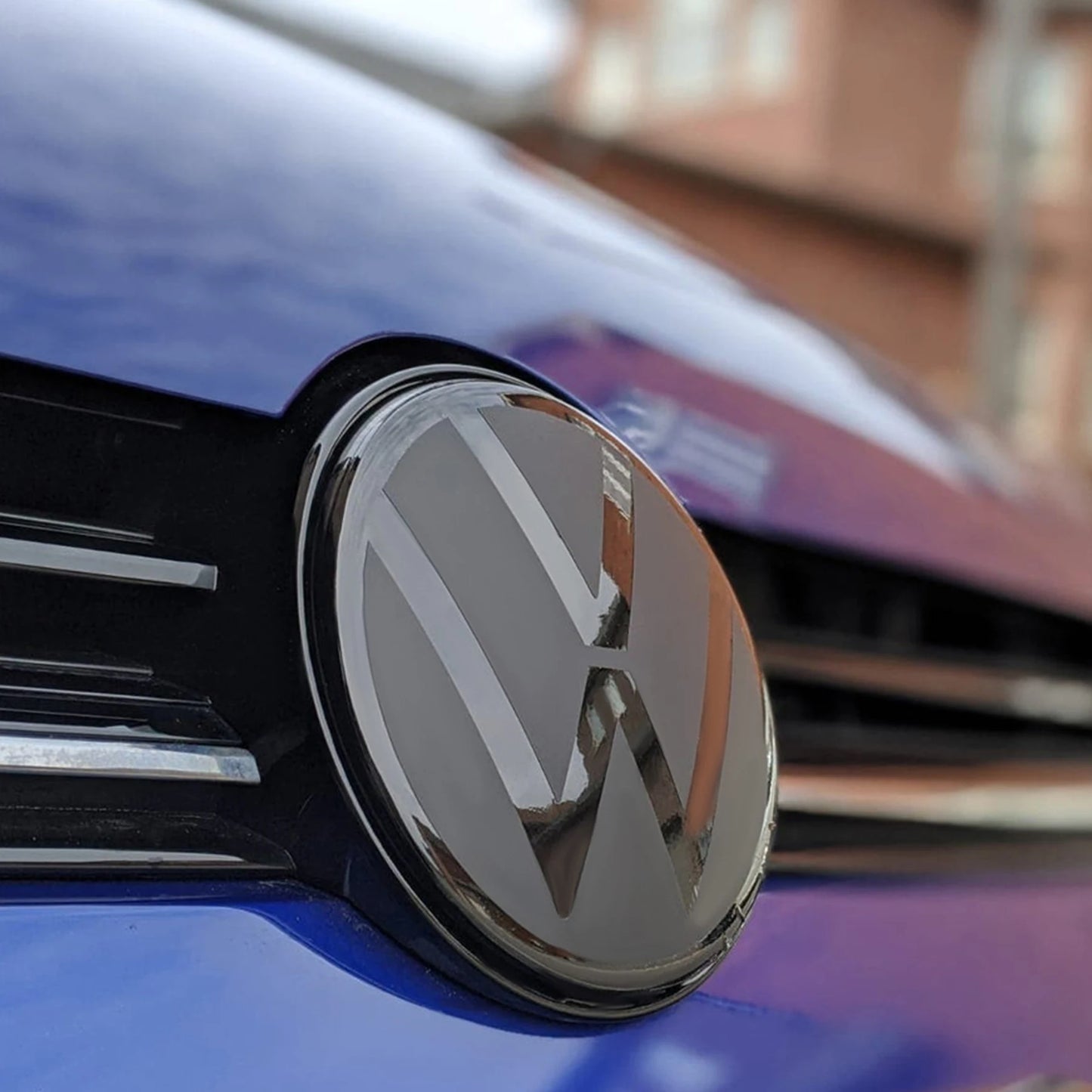 Emblema Logo Volkswagen Negro Brillo para Golf (Compatible ACC)
