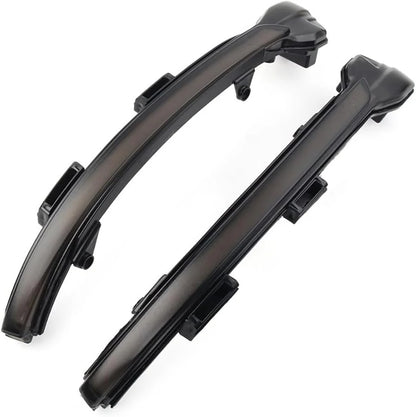 Intermitentes Dinámicos LED para Audi A3 / Golf MK7 / Seat León MK3 (Negro Brillo)